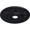 Ekena Millwork Vienna Ceiling Medallion (Fits Canopies up to 6 1/2"), 20"OD x 3 1/2"ID x 1 1/2"P, Steel Gray CM20VISGS - alternate 4
